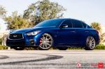 Infiniti Q50S by Naples Speed on Vossen Wheels (VFS-10) 2018 года
